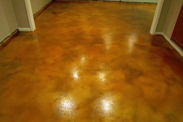 Epoxy flooring in a garage provides a durable, stylish solution that withstands heavy use.