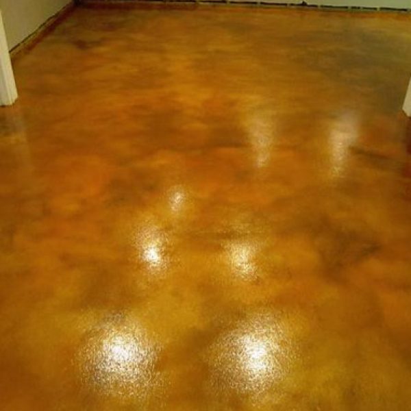 Epoxy flooring in a garage provides a durable, stylish solution that withstands heavy use.